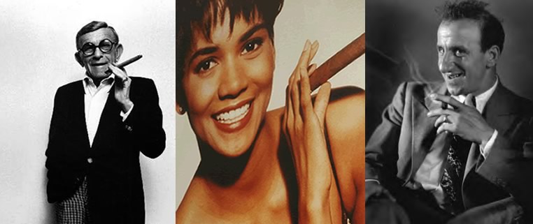 Photos of George Burns, Halle Berry, Jimmy Durante